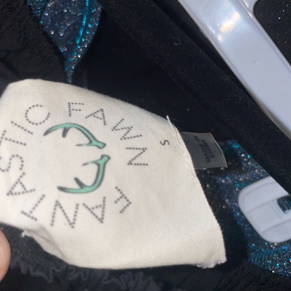 Off Shoulder Sequin Rodeo Dress - Picture 5 of 7